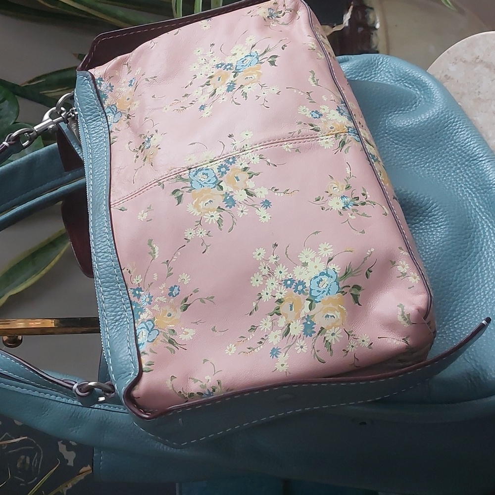 1941 Coach Bandit 39 retired steel blue & Oxblood sued with Prarie roses insert - Picture 13 of 17